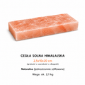 CEGŁA SOLNA RÓŻOWA NATURALNA 2,5X10X20