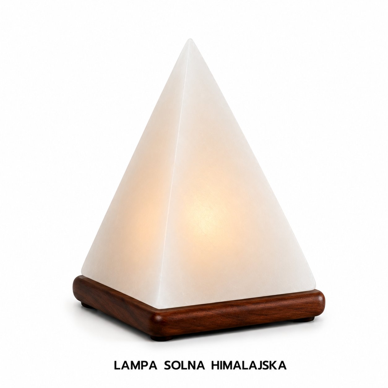 Lampa solna piramida biała 2-3kg
