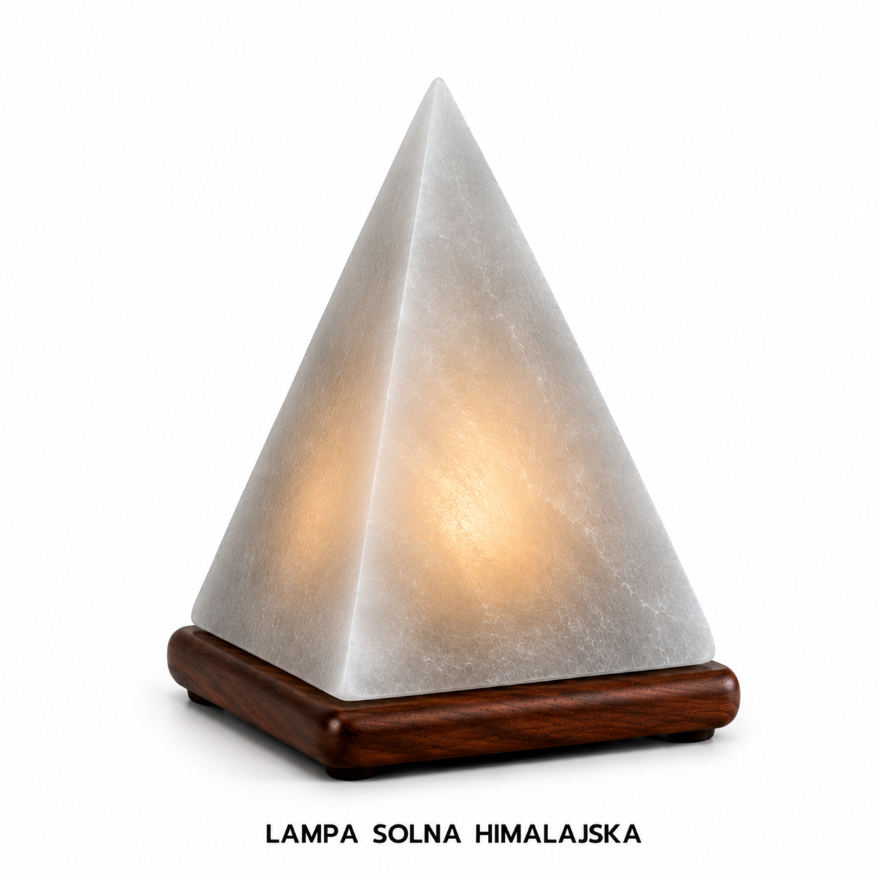 Lampa solna piramida szara 2-3kg