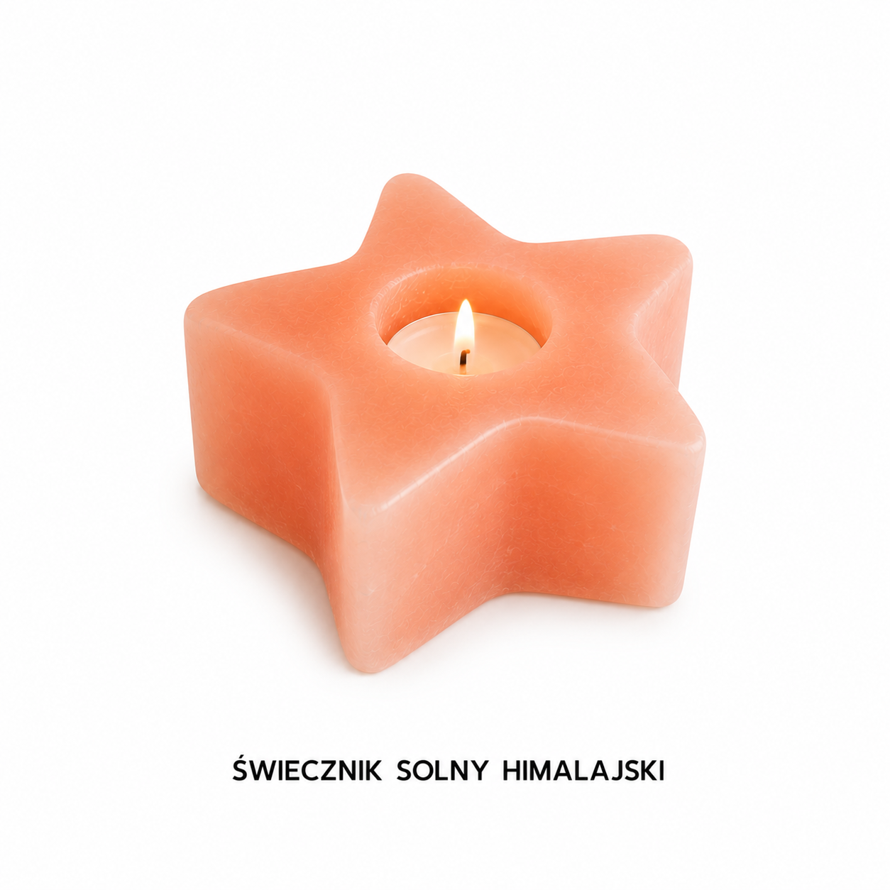 Świecznik solny gwiazda
